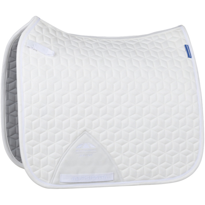 2026 WeatherBeeta Suede Elite Air-Tec Dressage Saddle Pad 1030346 - White